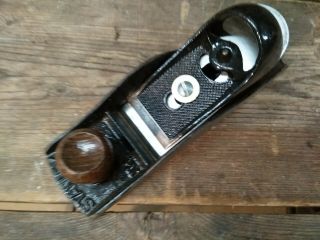 Vintage Stanley 220 Block Plane,  Made In England,  Renovated,  Well.