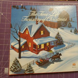 1986 Time - Life Treasury Of Christmas 3 Lp Record Boxed Set