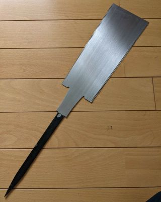 Japanese Pull Ryoba Saw Double Edged Blade 240mm Carpentry Japan 0602