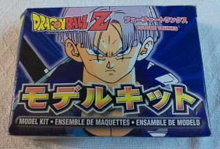 Dragon Ball Z Future Trunks Model Kit Snap Together Build A Action Figure Rare