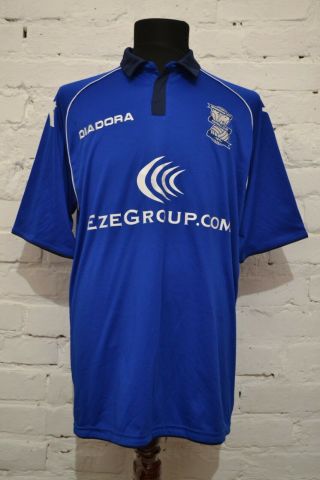 Birmingham City Home Football Shirt 2012/2013 Soccer Jersey Diadora Mens Xl