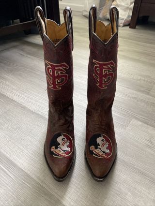 Florida State Seminoles Cowboy Boots (women 