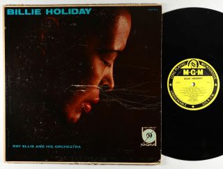 Billie Holiday With Ray Ellis - S/t Lp - Mgm - E3764 Mono Dg