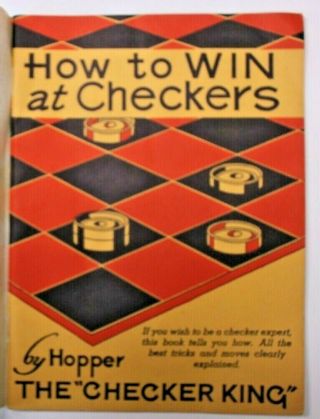 How To Win At Checkers By Hopper The " Checker King " From The 50 