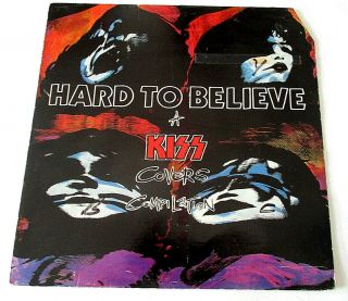 Hard To Believe - A Kiss Covers Compilation Lp - Us 1990 - C/z‎–cz024 [vg,  ]
