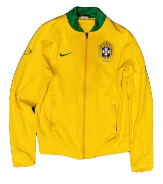 Authentic Nike Brasil / Brazil National Team Soccer Track Jacket