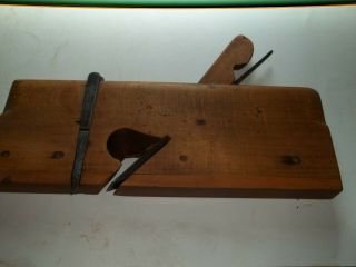 Antique - Vintage Wood Mold Making Plane Sanducky Tool Co.  Ohio 147