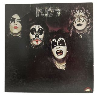 Kiss S/t Record Album (1974,  Nblp 7001,  Casablanca) Vinyl Lp Matrix R - 134335a - 1