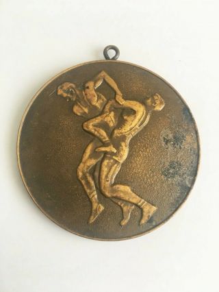 Fila Cccp Wrestling Tournament - Moscow 1978 Award Medal