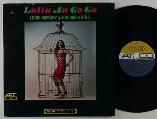 Louie Ramirez & His Orchestra " Latin Au Go Go " Latin Jazz Mambo Lp Atco Mono Dg
