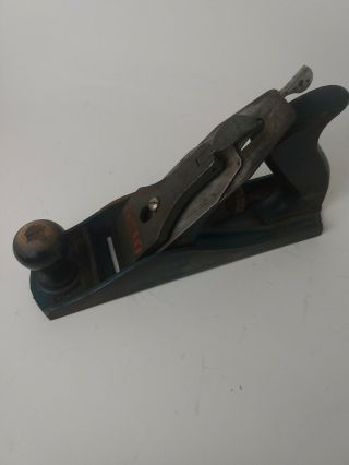 Vintage Stanley Hand Plane,  Old Carpenter Woodworking Tool