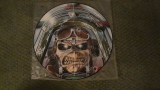 Iron Maiden.  1984 Vinyl 12 " Lp Picture Disc.  Aces High.  Emi