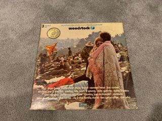 Woodstock: Music From The Soundtrack 3 Lp Vinyl Record Album
