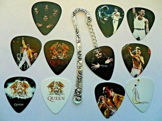 Lovely Freddie Mercury // Queen Guitar Pick Bookmark Eleven To Choose