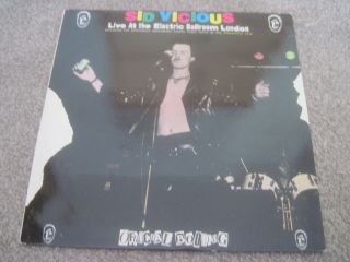 Sid Vicious Live At The Electric Ballroom London 1986 Mbc Records Near