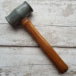 Vintage Classic Car Thor Type Lead Mallet Knock Off Hammer