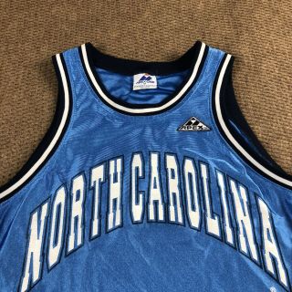Vintage 90’’s Apex One North Carolina UNC College Basketball Jersey Mens Medium 2