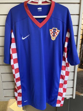 Nike Croatia National Team 2008/09 Away Football/soccer Jersey Size 2xl
