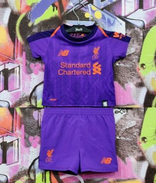 Liverpool Fc Football Soccer Suit Kit Jersey Shorts Child Baby Boys 6 / 12 Month