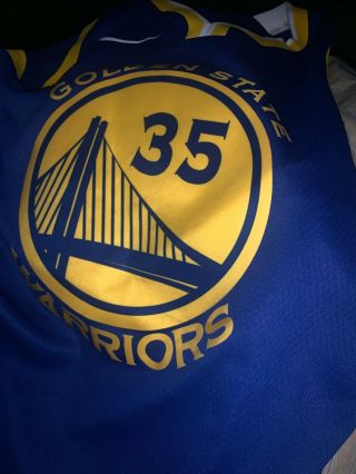 Kevin Durant Nike Swingman Golden State Warriors Jersey Size L 48