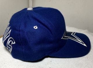 Vintage Dallas Cowboys AJD Team NFL Cap Embroidered Vtg Snapback Hat 3