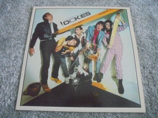 The Dickies - The Incredible Shrinking Dickies 1979 Uk Lp A & M 1st Orange Vinyl