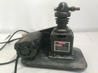 Hobbyist Model Engineers/ Vintage Miller Mini Compressor For Air Brush 1950 - 70s