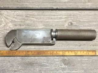 Vintage Boos Tool Corp 7 - 1/2” Adjustable Wrench Kansas City Missouri Kcmo