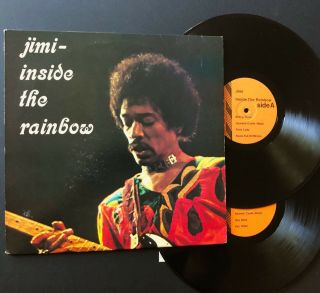 Jimi Hendrix Inside The Rainbow; 2 - Lp Set; Not Tmoq; Last Concert,  Isle Of Wight