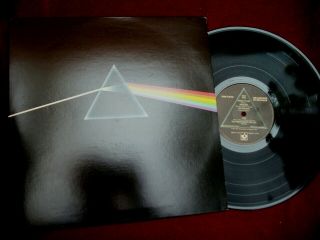 Pink Floyd Rock/psych Lp Dark Side Of The Moon Gatefold 1973 Vg,