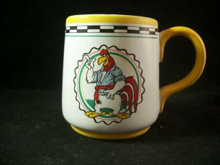 Warner Bros Studio Store 1992 Coffee Mug Cup Foghorn Leg Horn