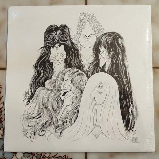 Aerosmith Draw The Line Rare 1977 Vinyl Lp Usa Jc - 34856