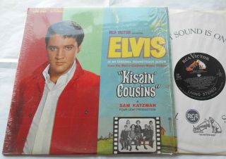 Canada Nm Elvis Presley Kissin Cousins Orig 1964 Ost Stereo Lp Looks Unplayed