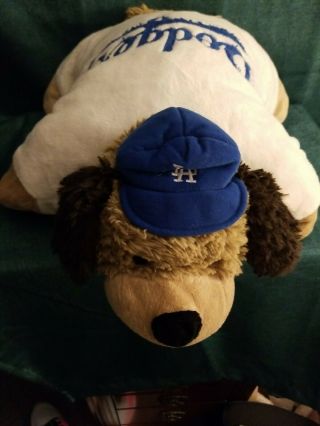 Los Angeles Dodgers Mlb Awesome Mascot 17 X 21 X 8 " Pillow Pets Plush 2011