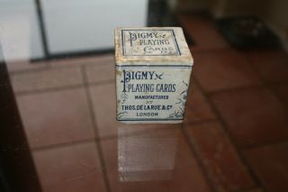 Two Complete Packs Of Thos De Larue & Co Pigmy Playing Cards