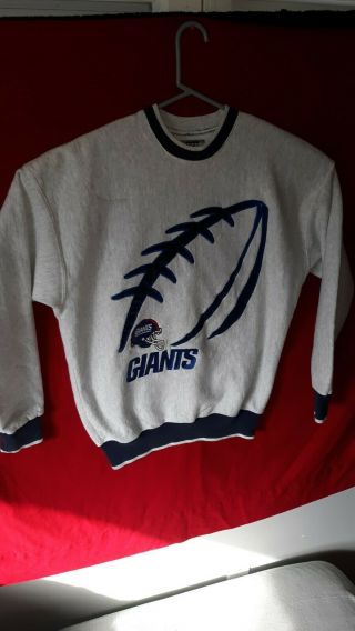 Vtg York Giants Nfl Mens Sweatshirt Football Legends Athletics Xl Vintage