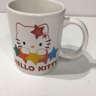 Hello Kitty 2011 Double Sided Design Sanrio Cat Ceramic Coffee Cup Tea Mug