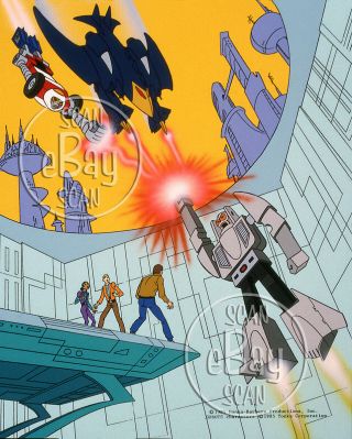 Rare Challenge Of The Gobots Cartoon Color Tv Photo Hanna Barbera Studios
