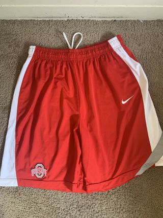 Nike Ohio State Buckeyes Football Team Issued Athletic Shorts 2xl