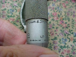 2 Vintage Brown & Sharpe Micrometers 3 