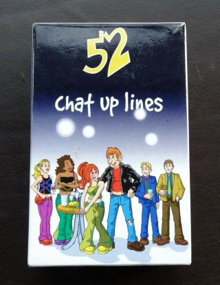 2004 Complete Deck Of 52 Novelty Playing Cards - 52 Chat Up Lines