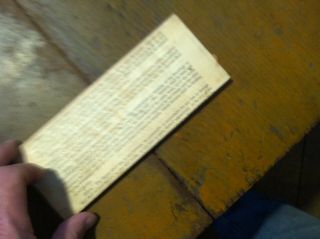 Antique Document 1866 Civil War Era Deed Office Of Survey And Building 20/33