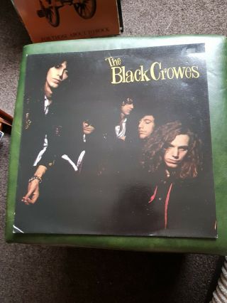 The Black Crowes - Shake Your Money Maker - Vinyl Lp 1990 European Press Vg,  Con