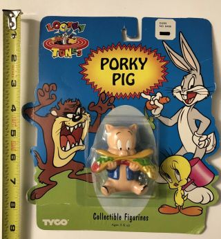 Looney Tunes Porky Pig Pvc Figure 1994 Cake Topper Warner Bros
