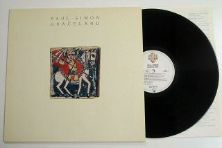 Paul Simon - Graceland Lp Vinyl Ex,  /n 1986 Classic Album 1st Press