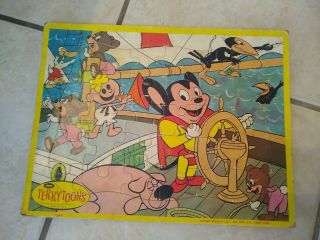 Vintage Mighty Mouse Terry Toons By Jaymar Children 