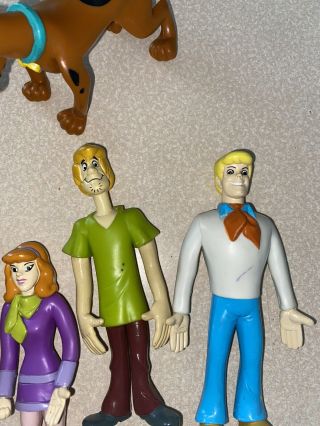 Scooby Doo Set Of 5 Figures Pvc 1999 Hanna Barbera Equity Marketing 5” - 6”