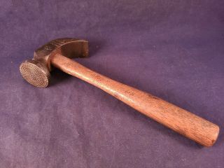 Crispin Whitcher Hand Forged No 3 Cobblers Hammer Milled Face