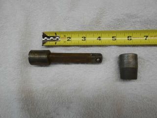 Snap - On 1/2 Inch Drive Extension And Socket