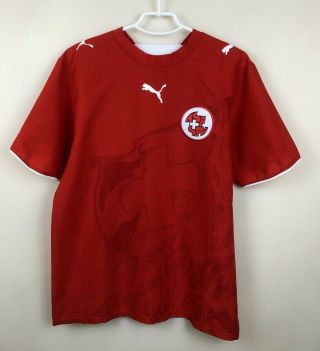 National Switzerland 2006/2008 Home Jersey Shirt Camiseta Maglia Football Soccer